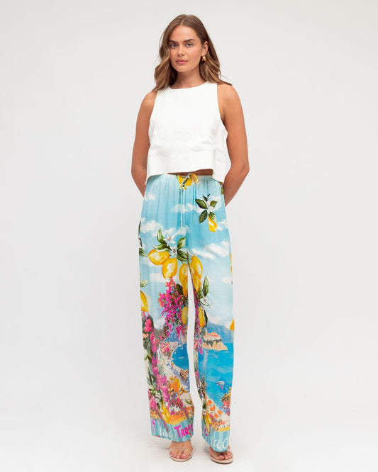 Limoncello Wide Leg Pant