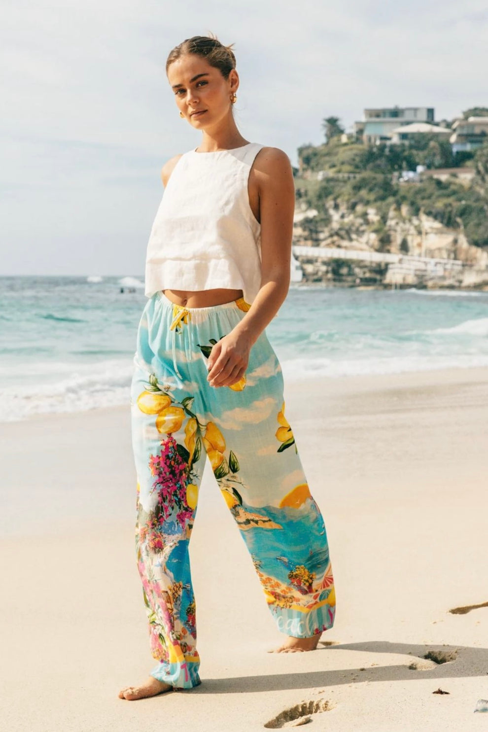 Limoncello Wide Leg Pant