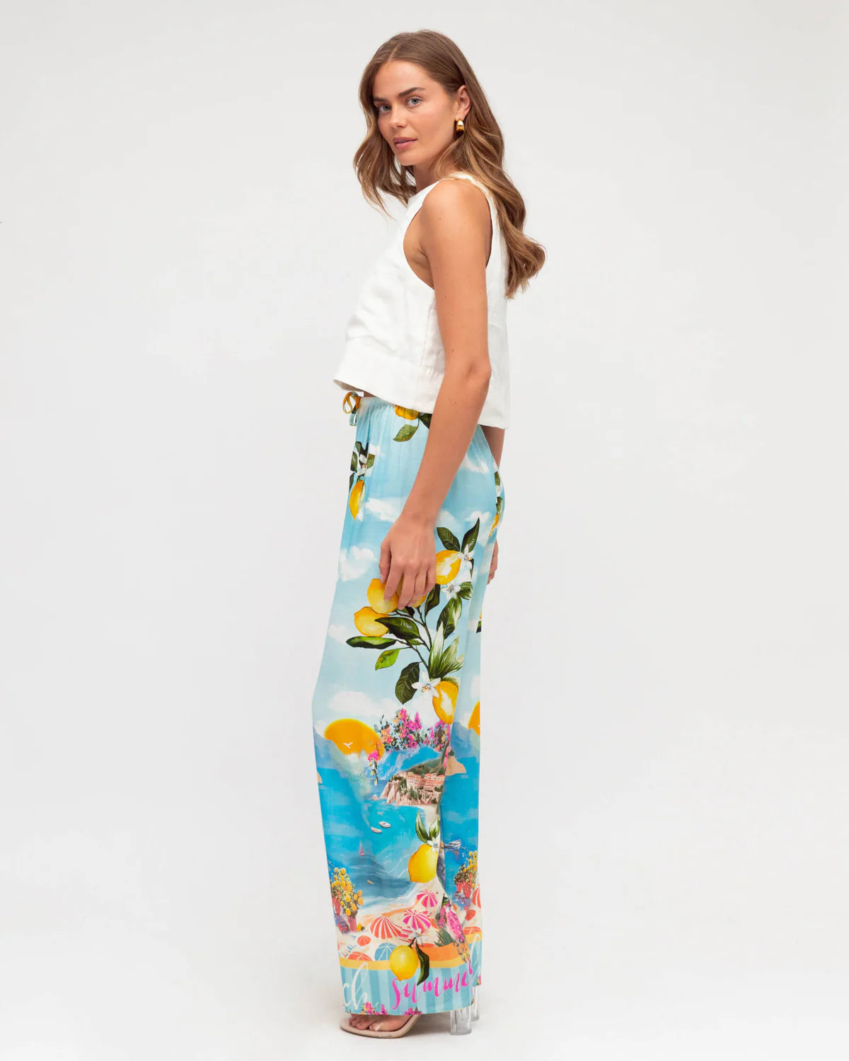 Limoncello Wide Leg Pant