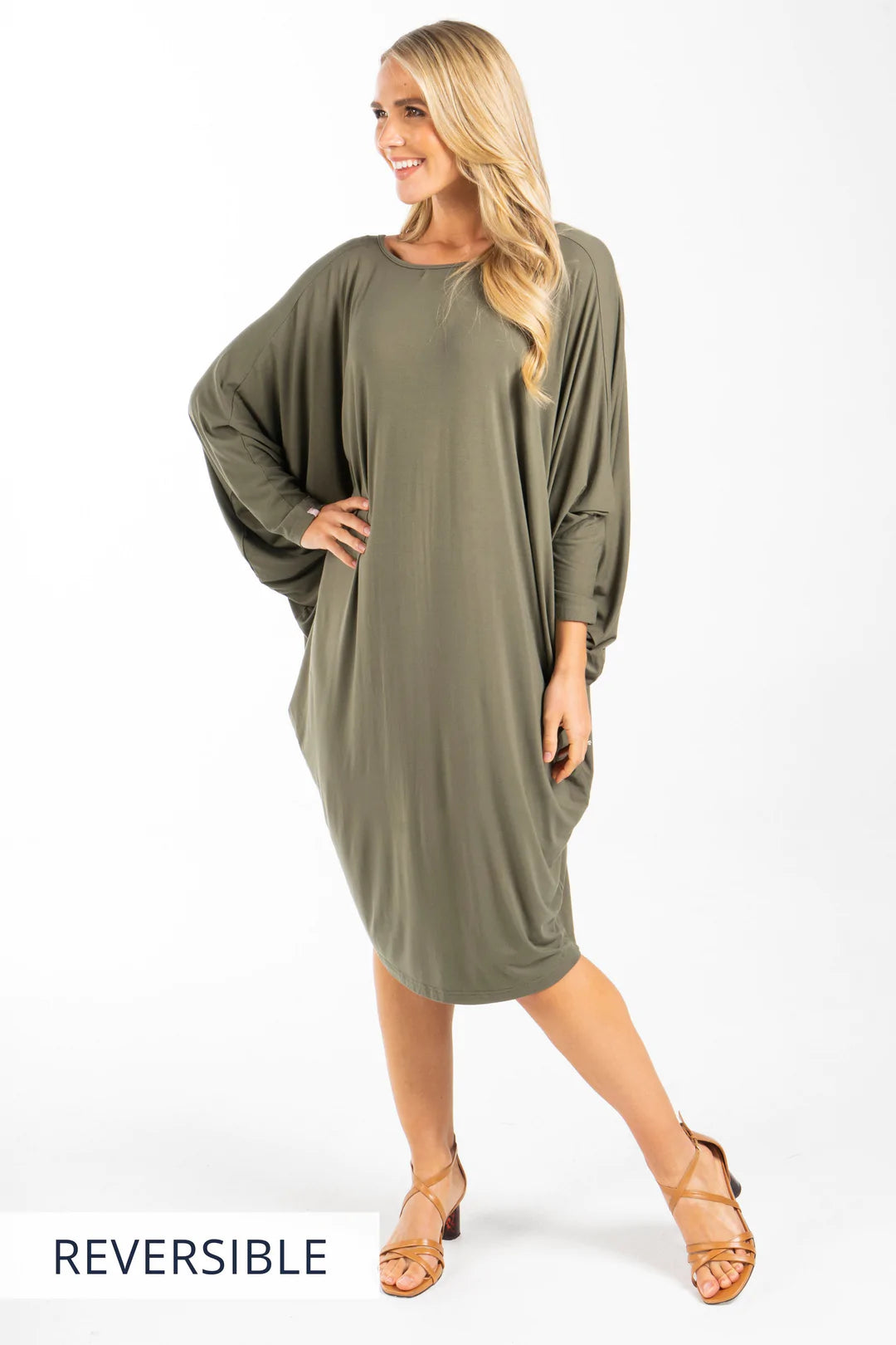 Miracle Dress I Khaki