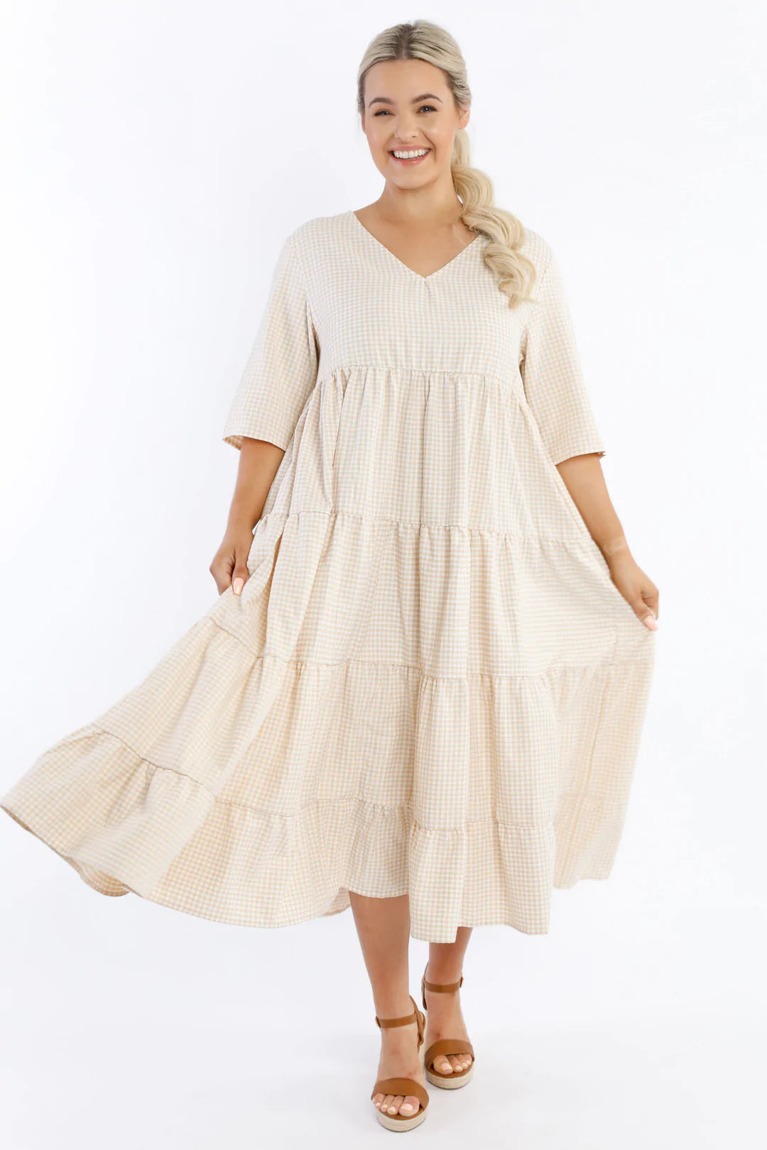 Amelie Ruffle Dress