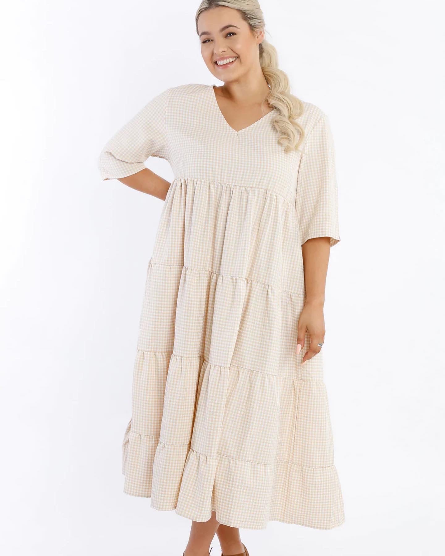 Amelie Ruffle Dress