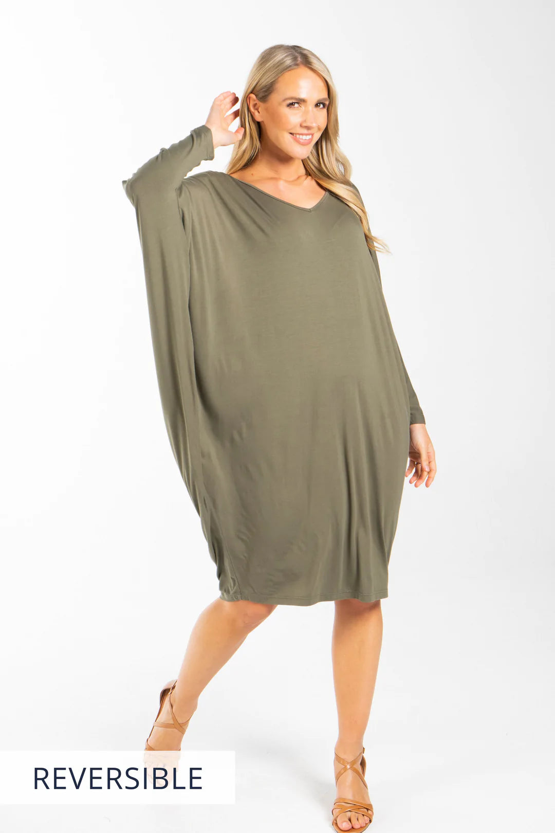 Miracle Dress I Khaki