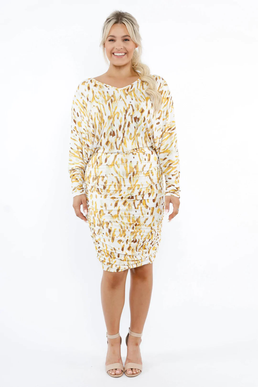 Tuscan Lane Ruche Dress