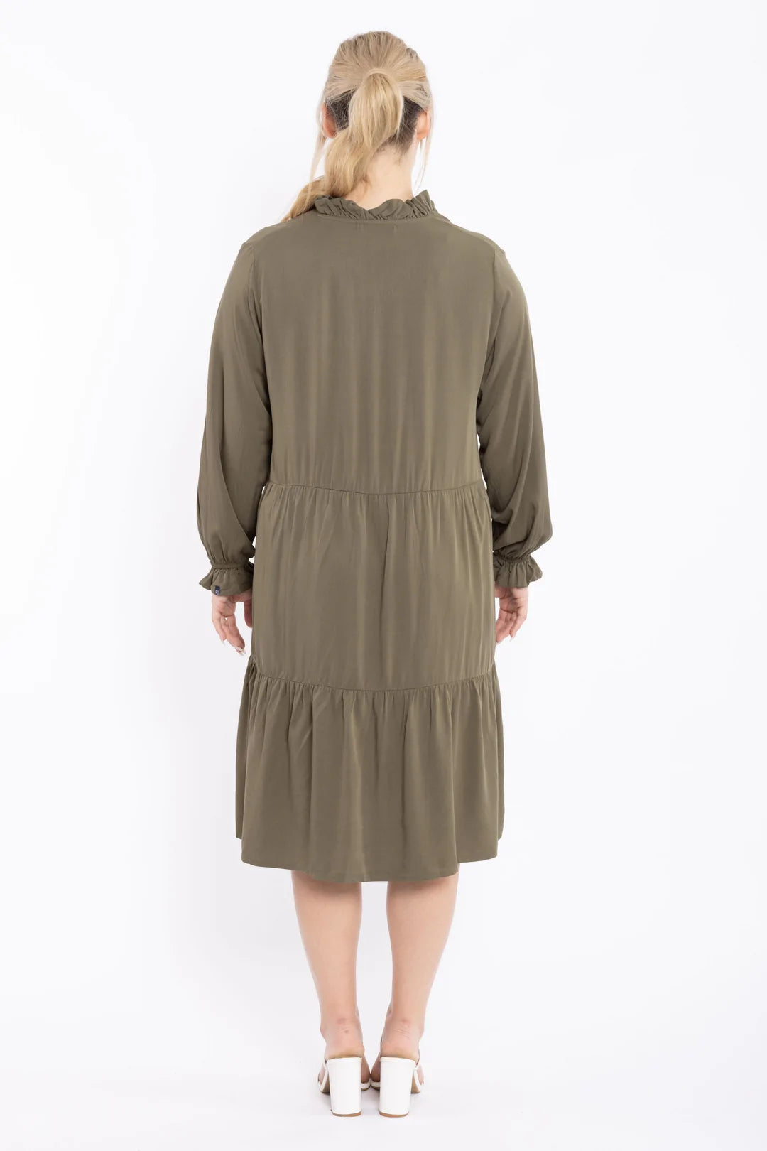 Capulet Dress I Khaki